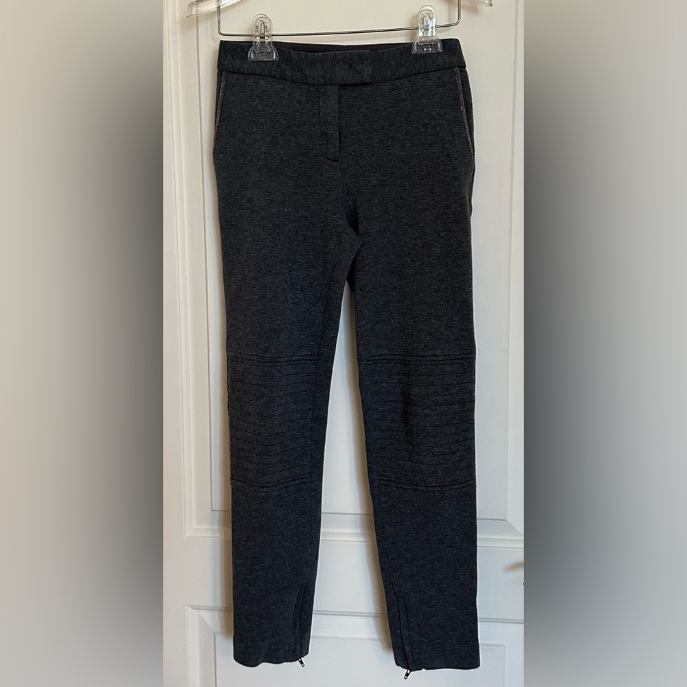 Fabiano Filippi Grey Embellished Pants Size XS